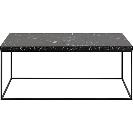 AC Design Furniture Barossa Sofabord Sort Marmorlook
