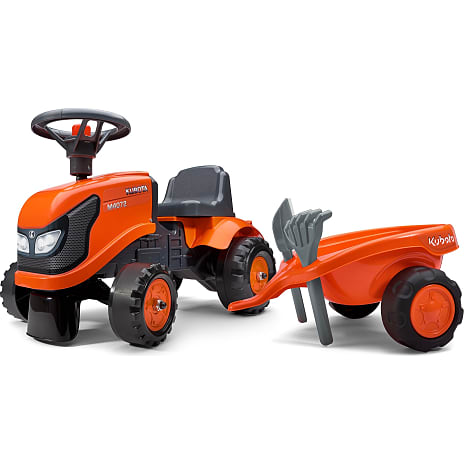 Falk Toys Baby Kubota Ride-On Traktor Orange