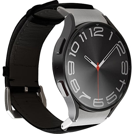 Puro Classic Urrem til Samsung Galaxy Watch 4-5-6-7 Sort