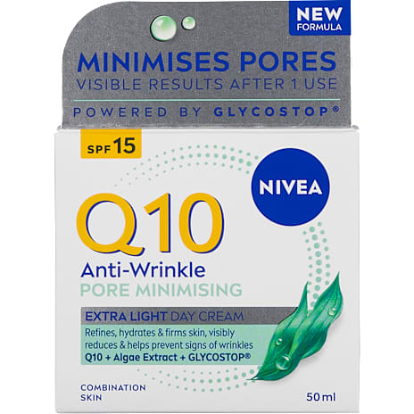 Nivea Pore Minimising Extra Light dagcreme m. algeekstrakt m. solfaktor 15 50 ml