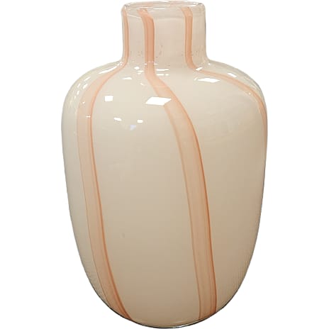 Andre mærker Vase med striber rosa