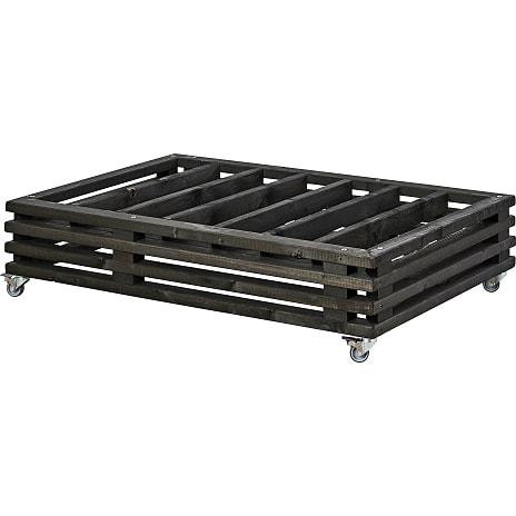 Kabeltromlen Pallebænk Sort