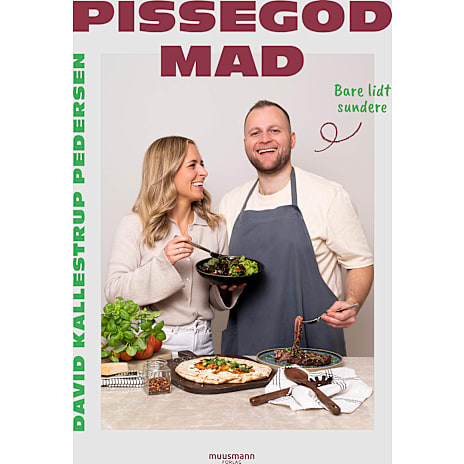 Muusmann Forlag Pissegodmad - bare lidt sundere - David Kallestrup Pedersen 1 stk.