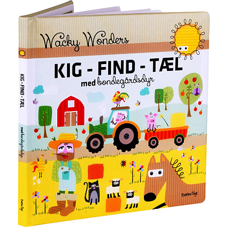 Globe Kig-Find-Tæl med bondegårdsdyr - Wacky Wonders