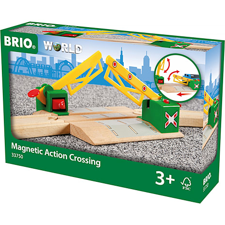 BRIO Magnetisk Jernbaneoverskæring 33750