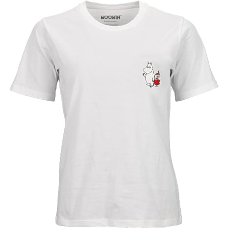 Licens Mumitrolde T-shirt str. M - hvid 1 stk.