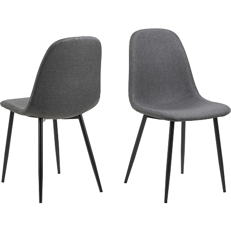 AC Design Furniture Celia spisebordsstol - mørkegrå