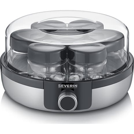Severin Yoghurtmaskine stål/sort