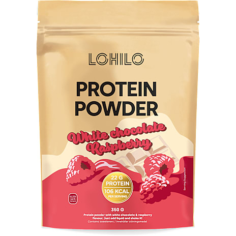 Lohilo Proteinpulver med Chokolade- og Hindbærsmag