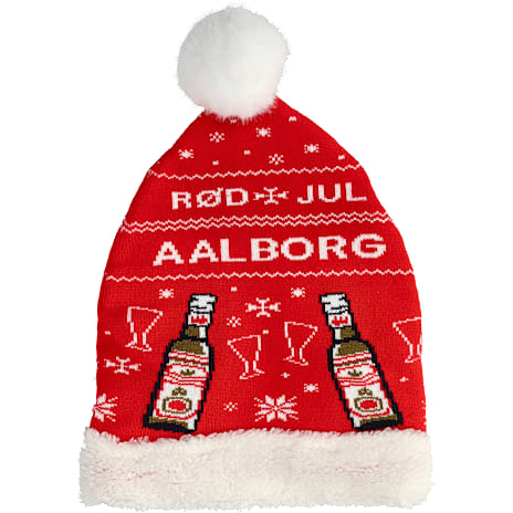 VRS unisex hue Ålborg akvavit str. Onesize - rød 1 stk.