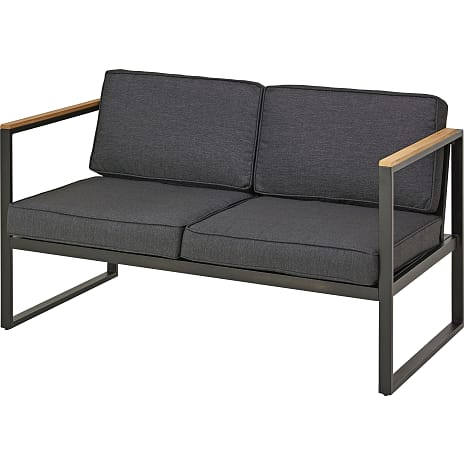 Ohio 2-personers Loungesofa Antracit