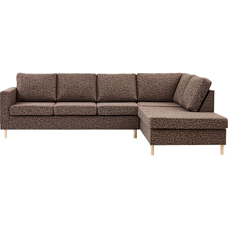 Andre mærker Oslo højrevendt open-end sofa - brun