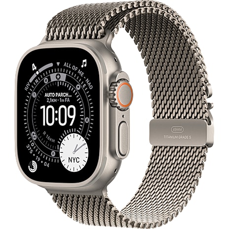 Apple Watch Ultra 3 GPS + Cell 49 mm Natural Titanium Milanese Loop S