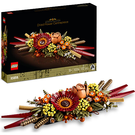 LEGO Icons Dekoration med tørrede blomster 10314