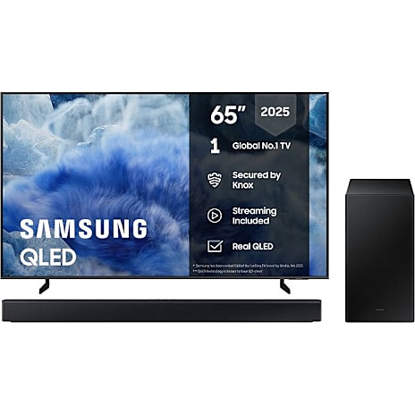 Samsung 65" TV TQ65Q8F + HW-C440 Soundbar