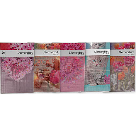 Nimo Diamond Art 10 x 15 cm, assorteret