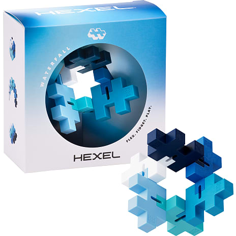 Plus-Plus Hexel Waterfall 6 Dele