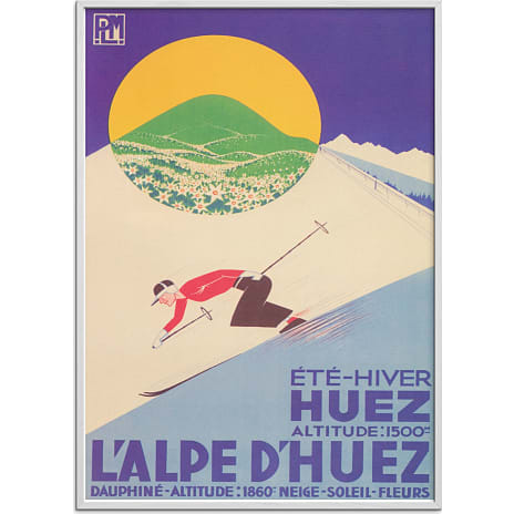 Citatplakat L’aple d’huez - 50x70 cm 1 stk.