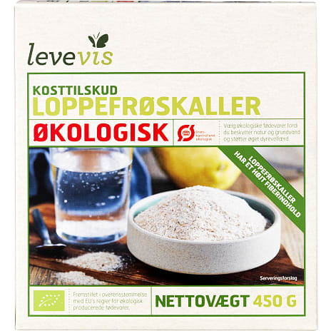 Levevis Loppefrøskaller Pulver Øko