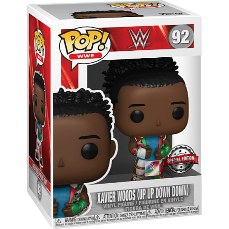 Funko POP! Vinyl WWE Xavier Woods (Up Up Down Down)