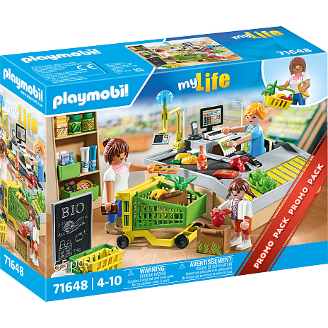 Playmobil økologisk supermarked 71648