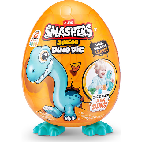 Smashers Dino Dig Series 1 stort æg