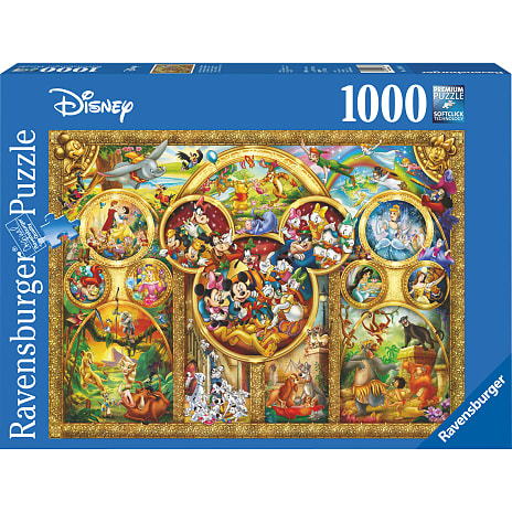 Ravensburger Disney Klassikere Puslespil 1000 Brikker