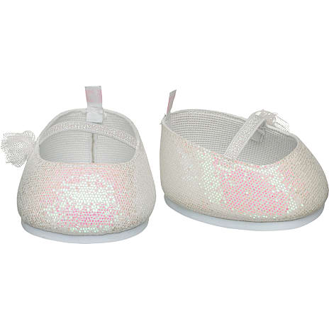 Build-A-Bear Ballerina Hvid Glimmer