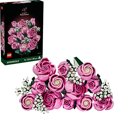 LEGO Botanicals Buket af pink roser 10374 1 stk.