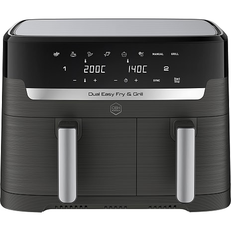 OBH Nordica Dual Easy Airfryer Og Grill
