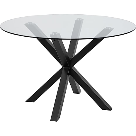 AC Design Furniture Heaven Spisebord Klar og Sort