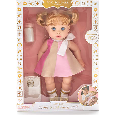FAO Schwarz dukke 1 stk.
