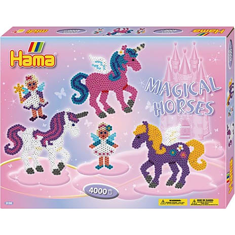 Hama Midi Perler Gaveæske Magical Horses