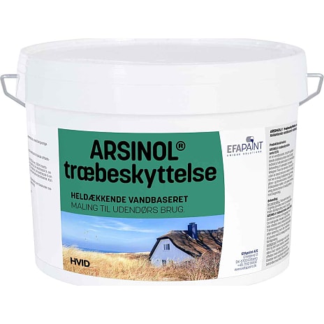 ARSINOL Træbeskyttelse GL30 hvid