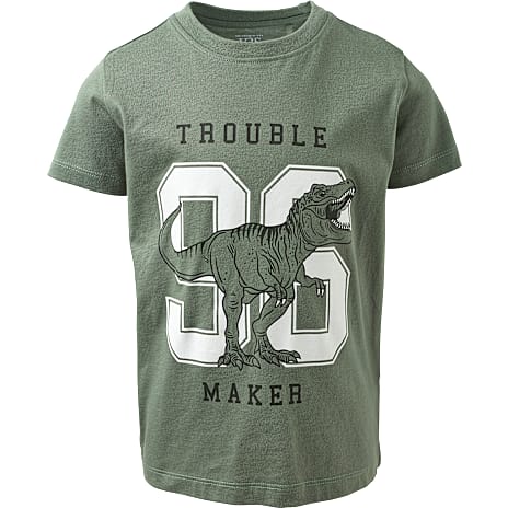 VRS Børne T-shirt Str. 122/128 Grøn
