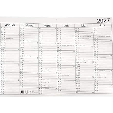 1Conzept Kalender 2027 Pap
