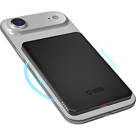 SBS Slim Powerbank - Sort