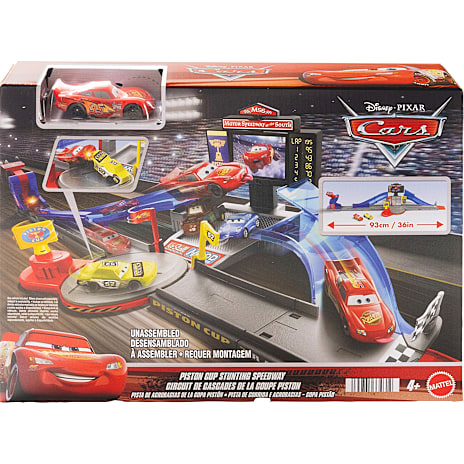 Disney Pixar Cars Piston Cup Stunting Speedway Legesæt