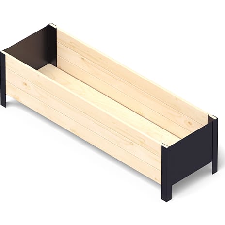 Pindstrup Modern Højbed 118x36 cm Natur