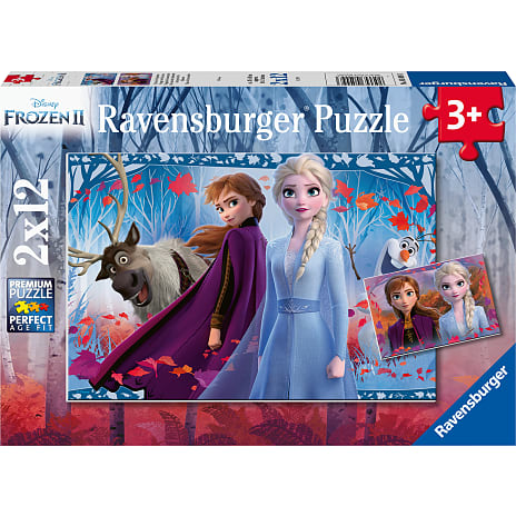 Ravensburger Frost 2 Puslespil 2x12 Brikker