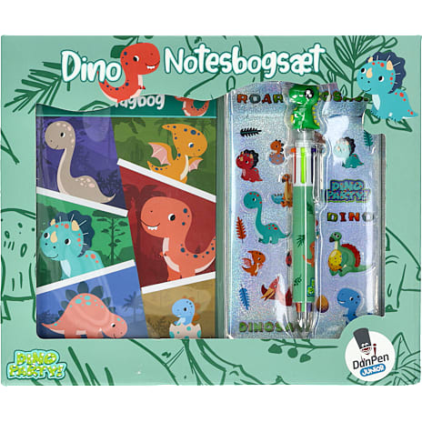 Danpen Junior Notesbogsæt Dino