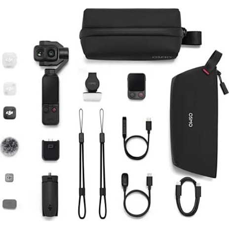 DJI Osmo pocket 4P vlog combo kamerasæt 1 stk.