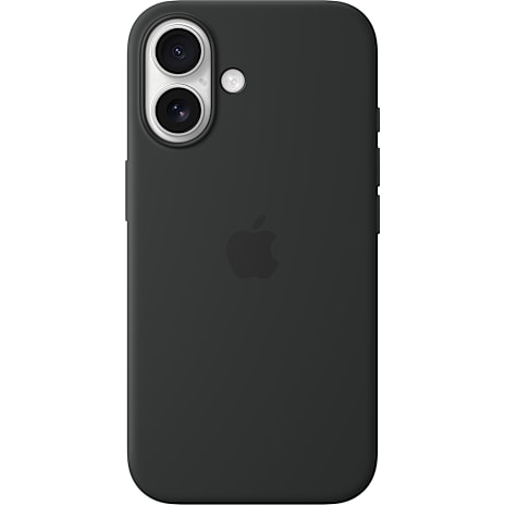 Apple iPhone 16 Silicone Case MagSafe Black