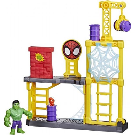 Disney Hulk Smash Yard Spidey Legesæt