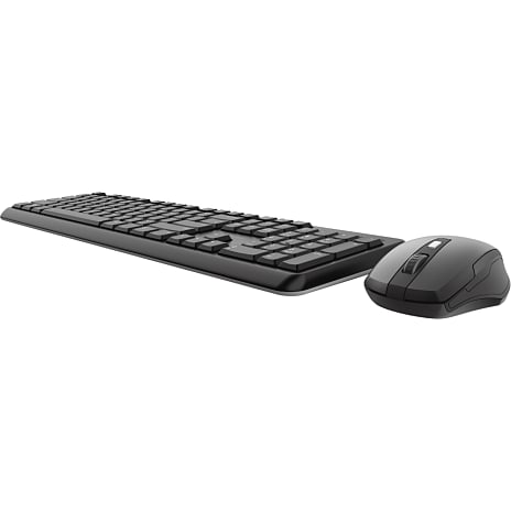 Trust ODY Trådløst Tastatur og Mus Sort