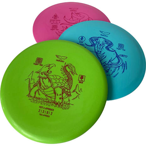 Andre Mærker Yikun Disc golf sæt 1 stk.