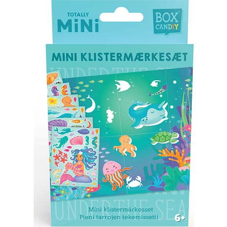 Box Candiy Mini Klistermærker Sæt