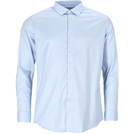 VRS herre slim fit skjorte str. S - lyseblå 1 stk.