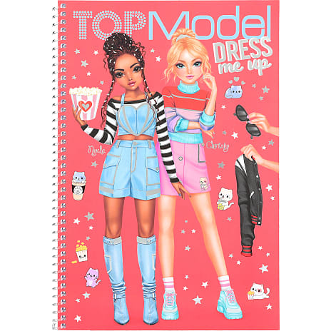 Depesche TOPModel CUTIE STAR Dress Me Up Klistermærkebog