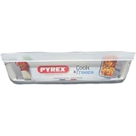 Pyrex Cook & Freez Ovnfast fad med låg